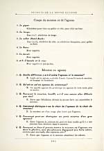 Page 64 of cookbook, LES SECRETS DE LA BONNE CUISINE�, with a text on cuts of lamb and questions and answers on lamb and mutton
