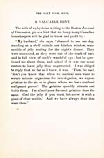 Page non paginée du livre de cuisine THE NEW GALT COOK BOOK présentant un texte qui conseille de couvrir les moules à gélatine avec un morceau de mousseline afin d'éviter la contamination bactérienne