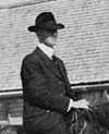 Photograph of an Inspection Party on Sable Island, Nova Scotia, 1917