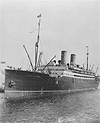 Photo du navire à vapeur EMPRESS OF IRELAND, vers 1906