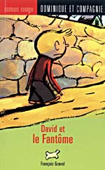 Cover of book, DAVID ET LE FANTÔME