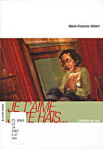 Photo of book cover: Je t'aime, je te hais...