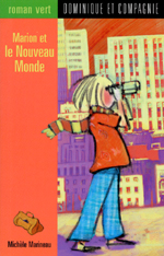 Couverture du livre, MARION ET LE NOUVEAU MONDE