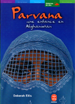 Couverture du livre, Parvana, une enfance en Afghanistan